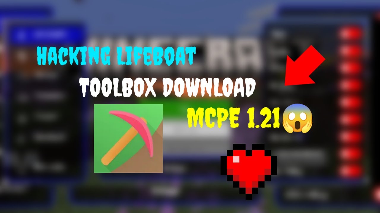 ToolBox MCPE 1.21 Working Lifeboat NoBan🚫 Hacks minecraft YouTube