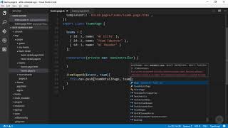 Famous Ionic tutorials 2   21 Navigation Parameters Profile
