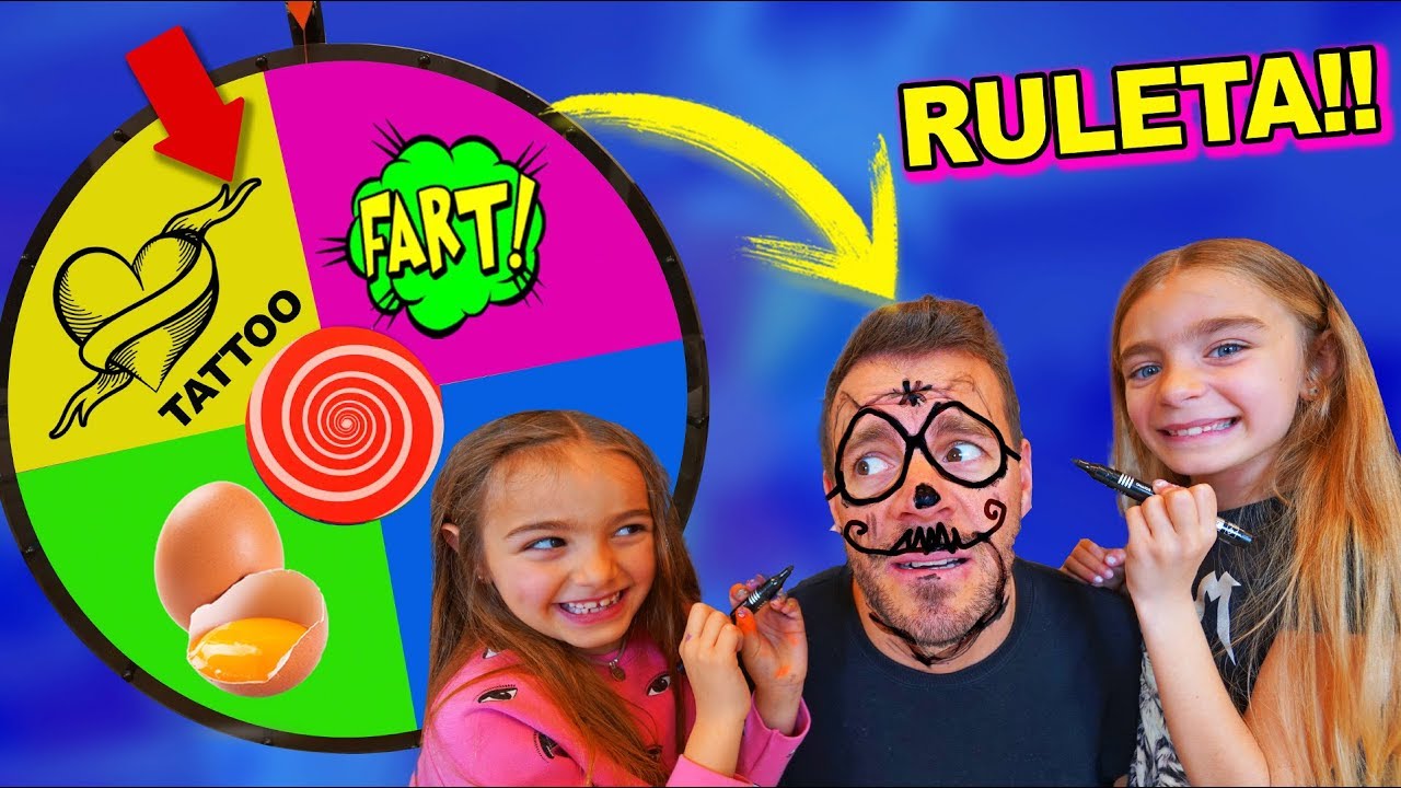 Giramos la ruleta y hacemos todo lo que sea en donde caiga itartevlogs y las ratitas retrospektive