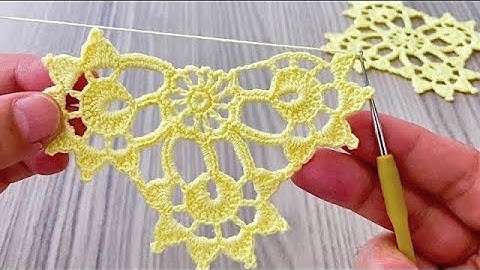 THE MOST BEAUTIFUL and PERFECT Crochet Square Motif Runner, Blouse, Tunic, Shawl Pattern