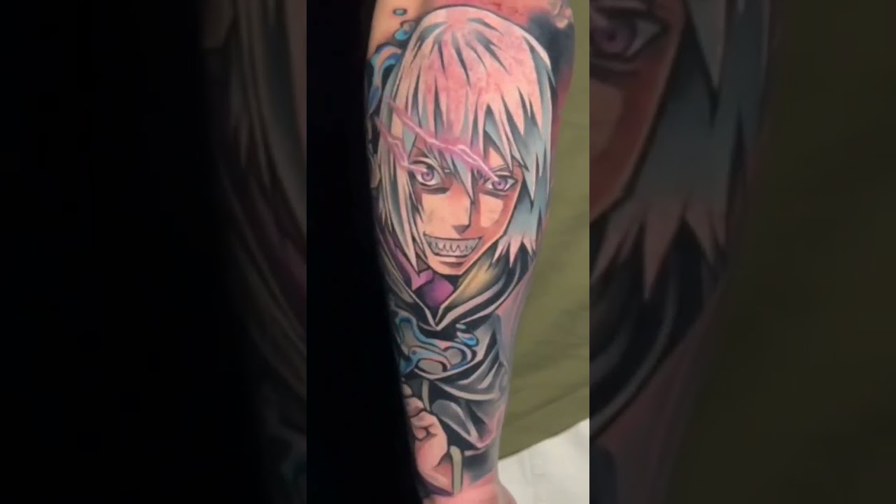 Kakuzu from Naruto - tattoo by DaveVeroInk by DaveVeroInk on DeviantArt