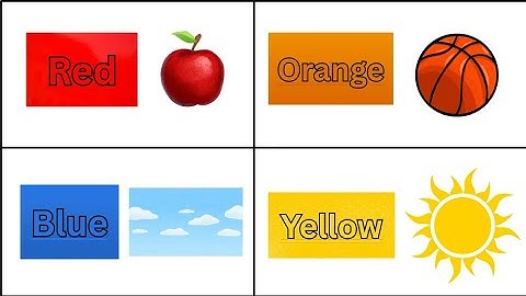 Colors name | color poem | poem for kids | @TitoKidz