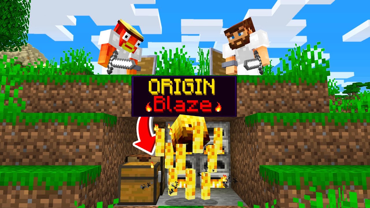 Minecraft Manhunt, But I'm a Blaze...