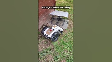 Ambrogio 4.0 AWD docking #robotmower #ambrogio