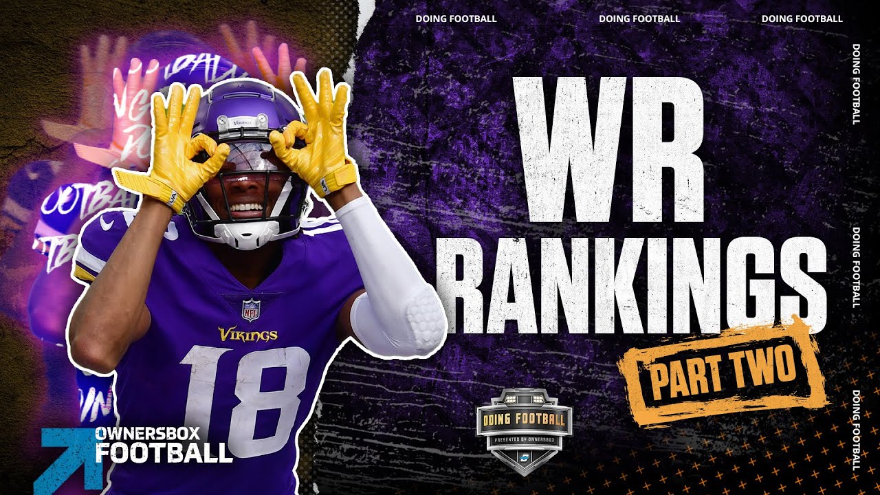 Top 10 Wide Receivers Fantasy Football 2021 Doing Football YouTube