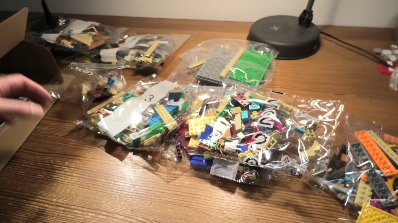 花束のようなボックス Unboxing Lego Ideas 123 Sesame Street SET 21324 4K - YouTube