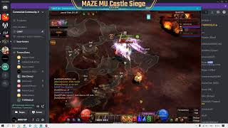 Mu Online Castle Siege On Mazemu With No Comments