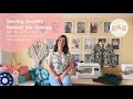 The perfect dressmaking kits   behind the scenes of the sewing society