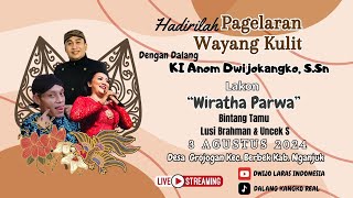  Wayang Kulit Dalang Ki Anom Dwijokangko Ssn Wiratha Parwa Bt Uncek U0026 Lusi