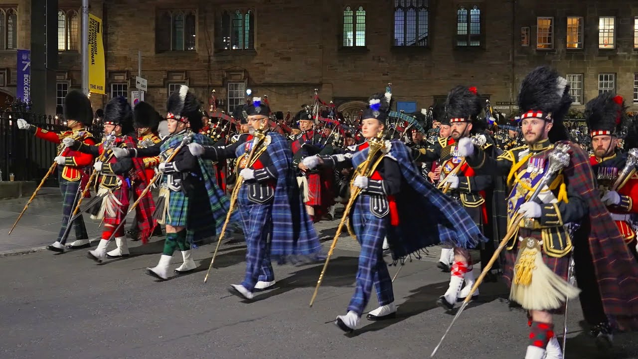 Марш, который вы никогда не забудете – Королевский Эдинбургский военный парад 2025 года 🏴󠁧󠁢󠁳󠁣󠁴󠁿