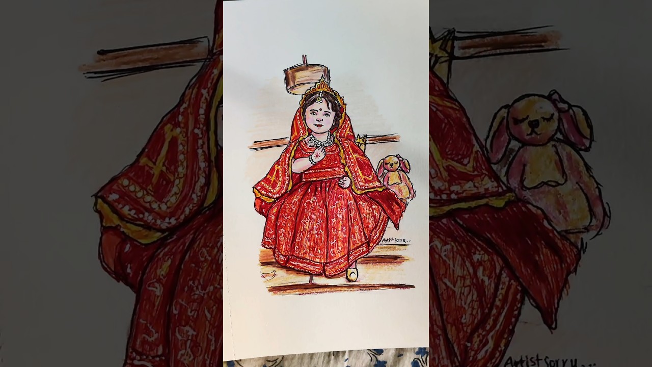प्यारी दुर्गा मैया 🥰🫠 #navratrispecial #durgapuja #durgama
