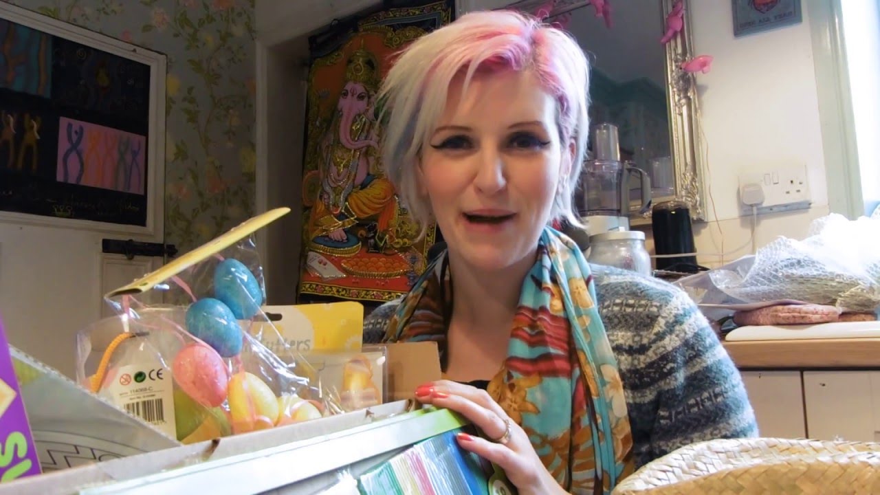 EASTER CRAFT BOX!! Poundworld Easter shopping haul