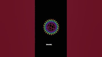 Amazing Geometric Pattern Design using Python turtle 🐢 #python  #viral #trending #design #445