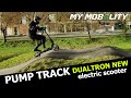 Dualtron NEW - Ride your Electric scooter on a pumptrack?!? Belgium 11 2020