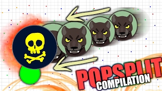 WILDEST 1 PIECE PUSHSPLIT EVER!  DESTRUCTIONS & INSANE POPSPLITS In dual agar