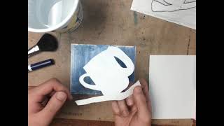 How to Make a Monoprint Using Styrofoam and Marker