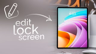 How to Edit iPad Lock Screen (tutorial)