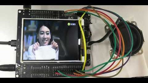 ESP32 AVI Video Play - Jay Chou【Won