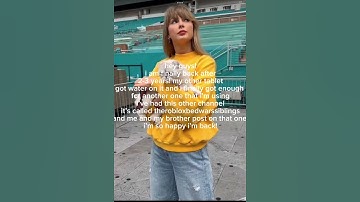 Thumbnail of hi guys i’m back! i have been away for 2-3 years and i’m back!#taylorswift#singer#music#time#back!