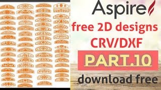 free 2D design for cnc machine part 10 free DXF files free vector for aspire and artcam