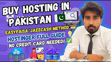 🌐 Buy Hostinger Hosting with Easypaisa/JazzCash | Full Guide 🇵🇰