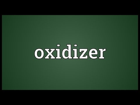 Oxidizer Meaning