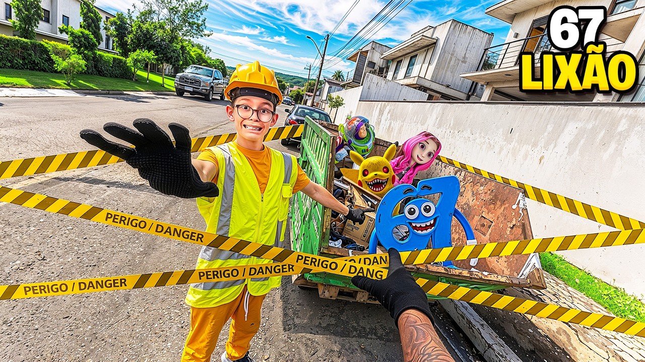 ACHAMOS o SIX SEVEN nesse LIXÃO e ABANDONADO na rua da ESCOLA