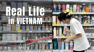 What Does Everyday Life Cost in Vietnam 🇻🇳 | Living Alone, Grocery Shopping & Home Cooking