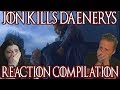 Game Of Thrones Season 8 Episode 6 | Jon Kills Daenerys Reaction Compilation