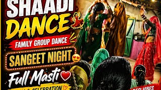 Indian Wedding Dance 💃 | Full Sangeet Night Celebration