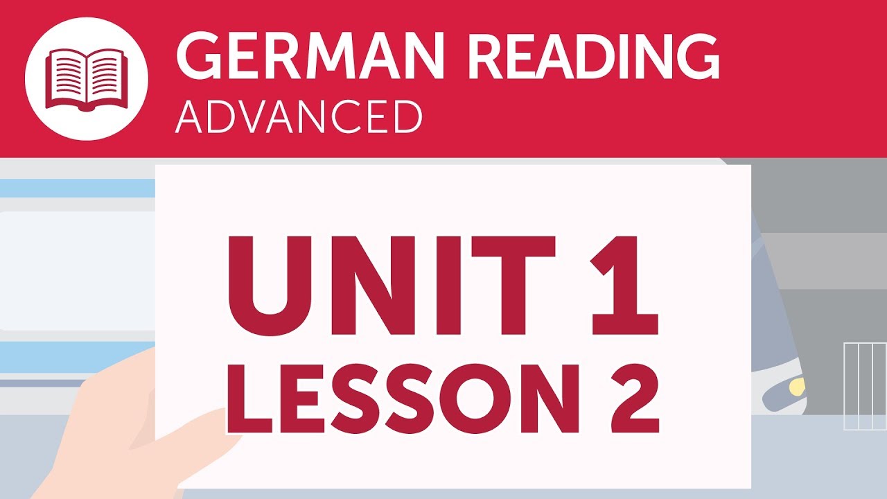 Advanced German Reading - German Email Instructions