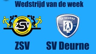 ZSV-SV Deurne 13-11-2016