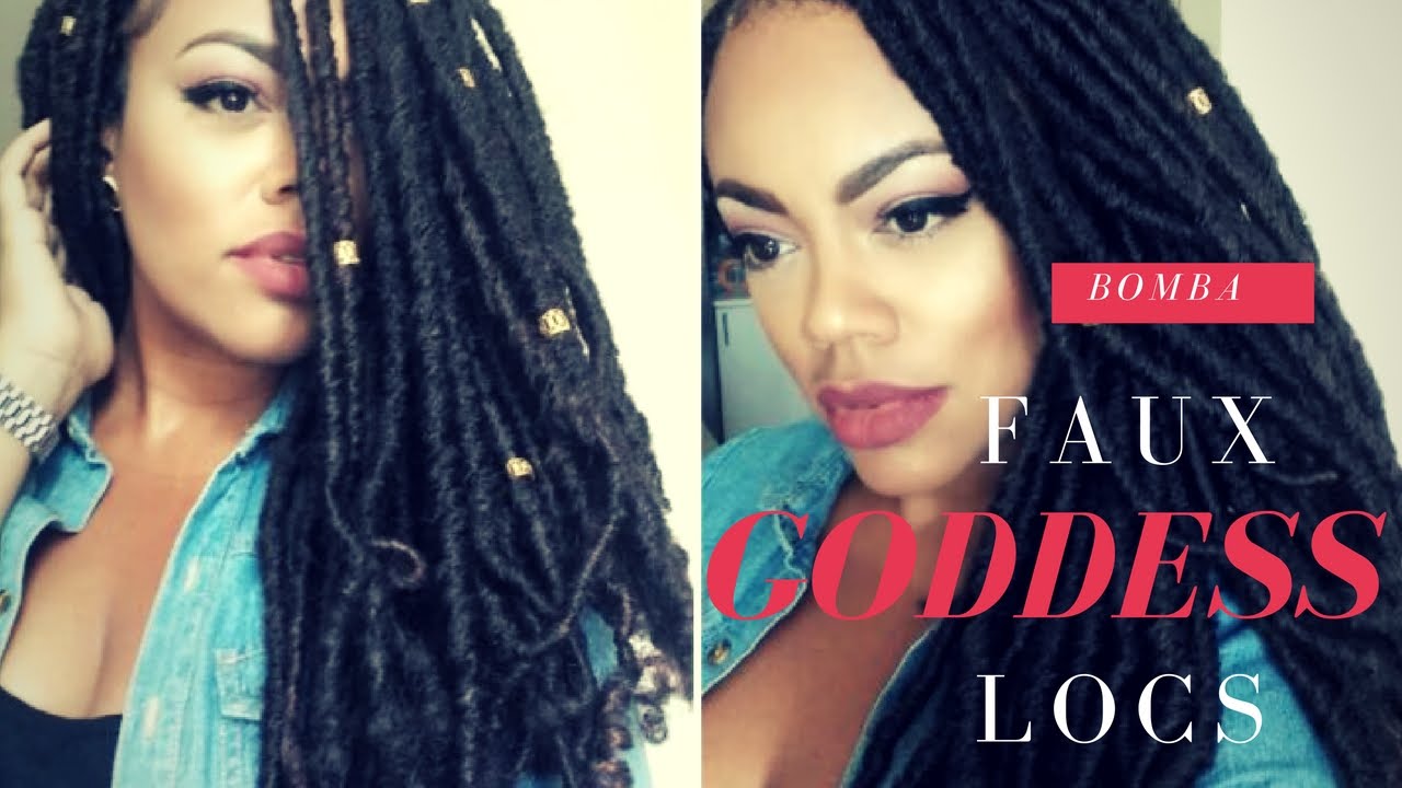 to how locs faux crochet individual Locs Single Bomba Mother Faux Crochet  Goddess Review