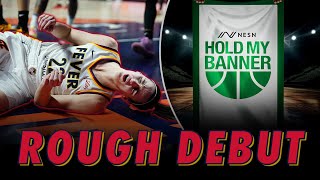 Caitlin Clark Had Some Ups and Downs in WNBA Debut || Hold My Banner