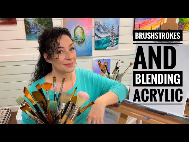 Blending brush technique