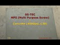 Sgtec mps multi purpose screw in concrete