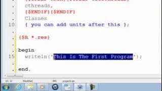 Free Pascal Program Tutorial 1 - Getting Started - Lazarus Download Link - Mac Windows Linux