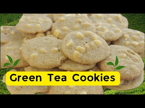 How To Make Green Tea Cookies | SimplyBakings