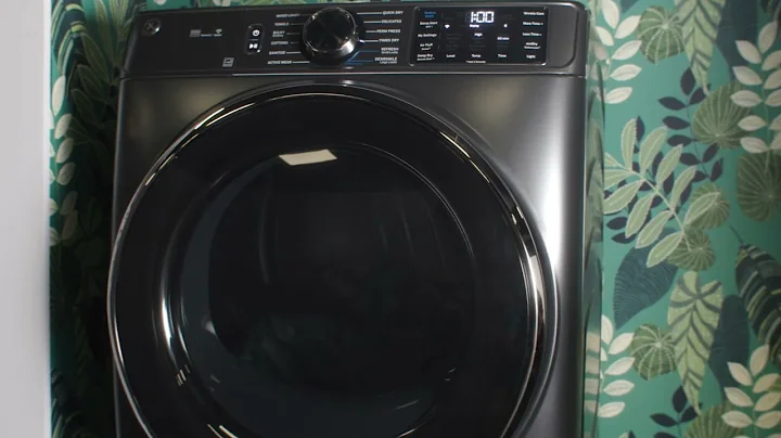 GE UltraFresh Front Load Washer – Using the Dryer Control Feature