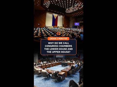 [Under 3 Minutes] Why do we call Congress chambers the lower house and the upper house?