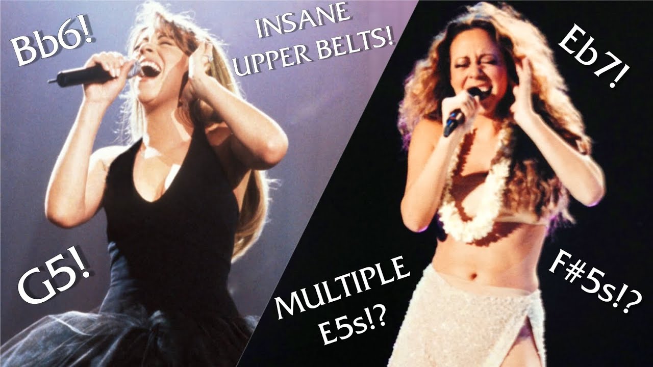 Mariah Carey's Daydream vs. Butterfly Era (SAME SONGS VOCAL BATTLE)