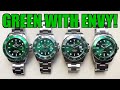 Budget Rolex Submariner "Hulk" Homage Group Comparison - Perth WAtch #366