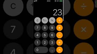 iOS 11 calculator bug screenshot 2