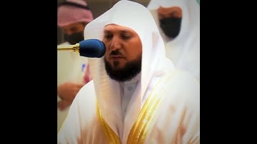 تلاوة تأسر القلوب للشيخ ماهر المعيقلي خشووووووع لايوصف 🌹