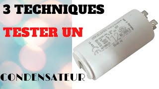 🔧COMMENT TESTER 🔵 UN CONDENSATEUR 400V.