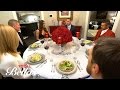 The first formal family dinner at Nikki and John