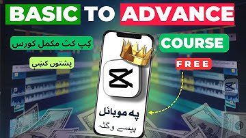 Basic to Advance  Editing in Capcut| Edit like Pro| Capcut full course in Pashto| Video Editing