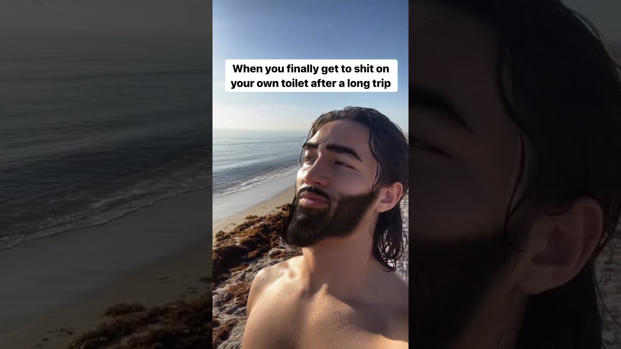 Literally me after traveling (the bidets overseas was a traumatic experience) 