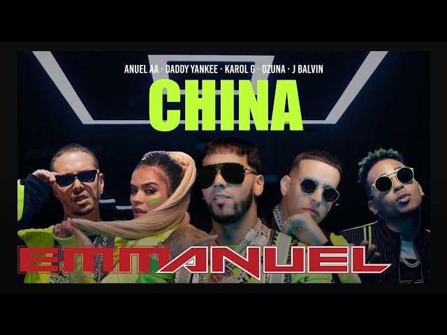 Anuel Aa, Daddy Yankee, Karol G, Ozuna &Amp; J Balvin - China (Video Oficial)