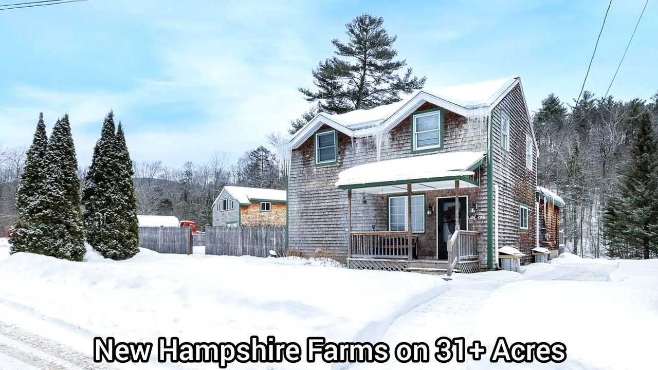 New Hampshire Farms On 31+ Acres | Moose Hillock Campground | NH Real Estate | ATVs